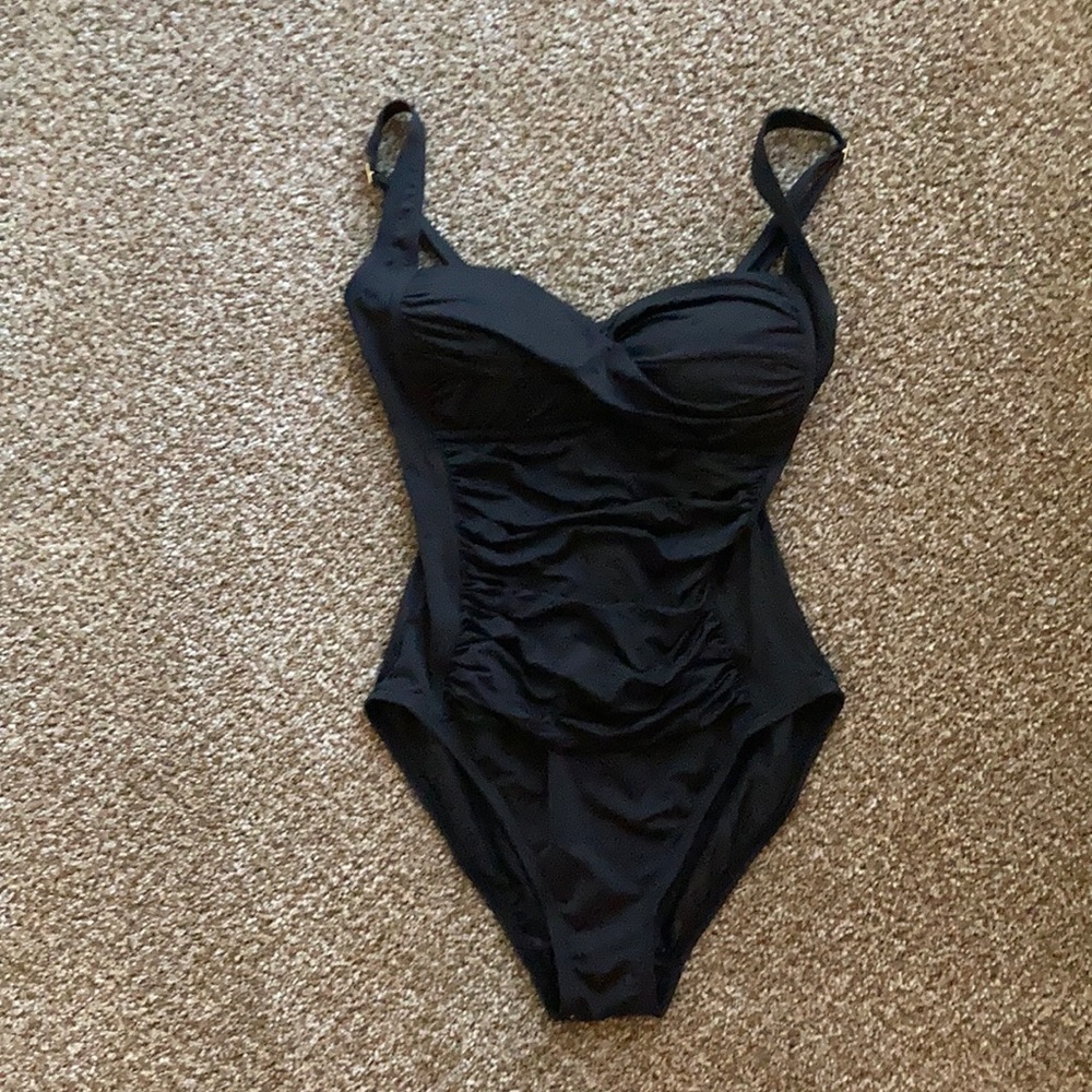 Vintage style one piece swimsuit